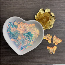 Load image into Gallery viewer, 150pcs(15g)Butterfly sequins 20mm butterfly shape beads handmade children's hair accessories DIY clothing accessories